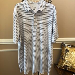 Men's Shirt Stretch Tech Performance Golf Polo